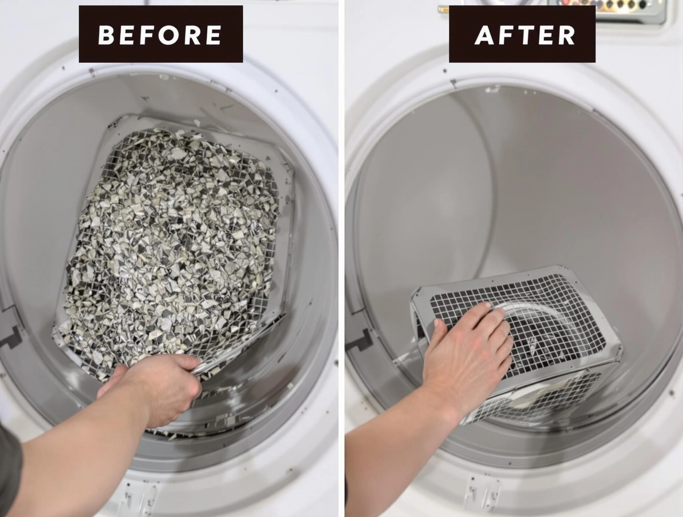 Professional lint trap cleaning by Santa Ana Dryer Vent Cleaning in Santa Ana