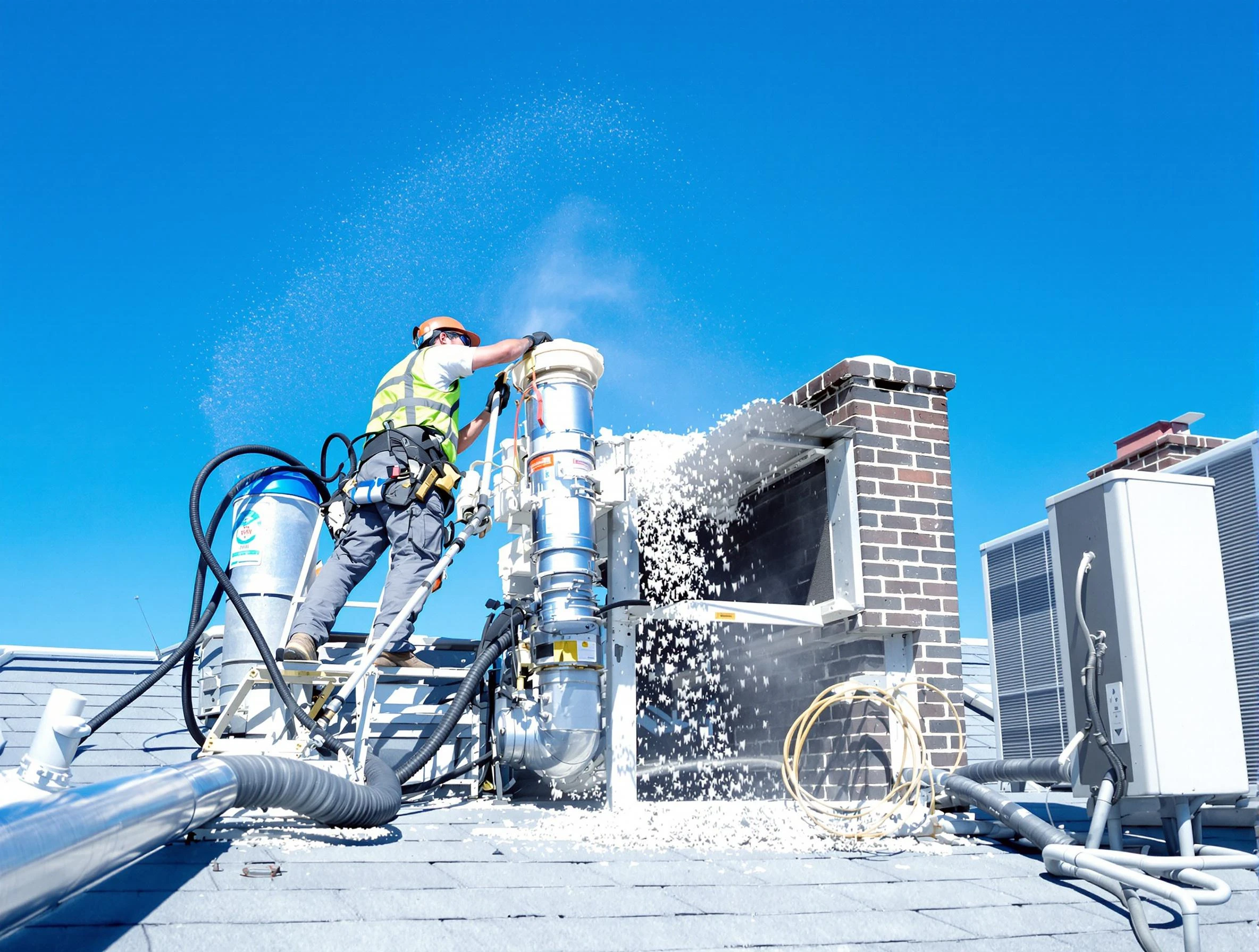 Expert roof dryer vent cleaning by Santa Ana Dryer Vent Cleaning in Santa Ana