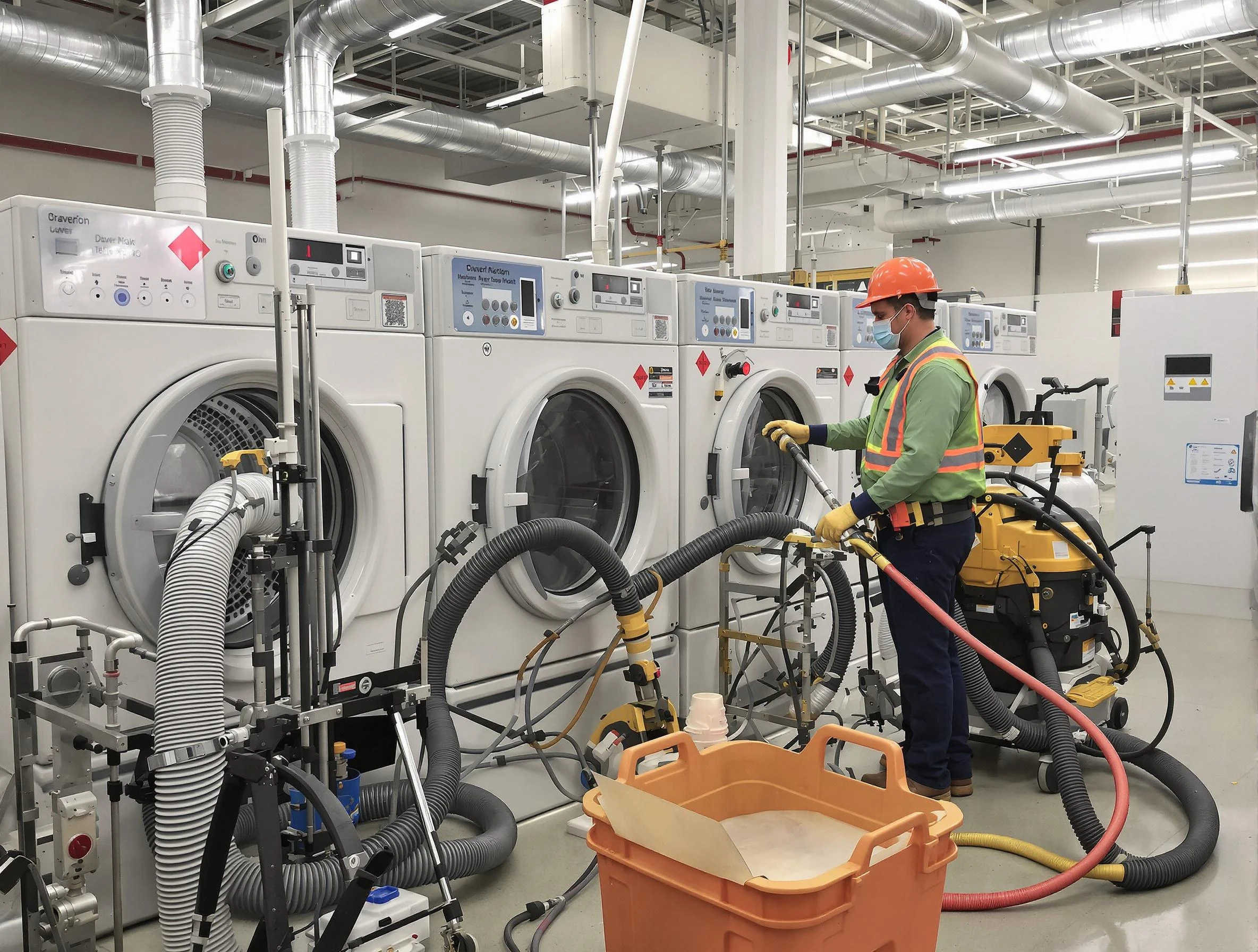 Commercial-grade dryer vent cleaning by Santa Ana Dryer Vent Cleaning in Santa Ana