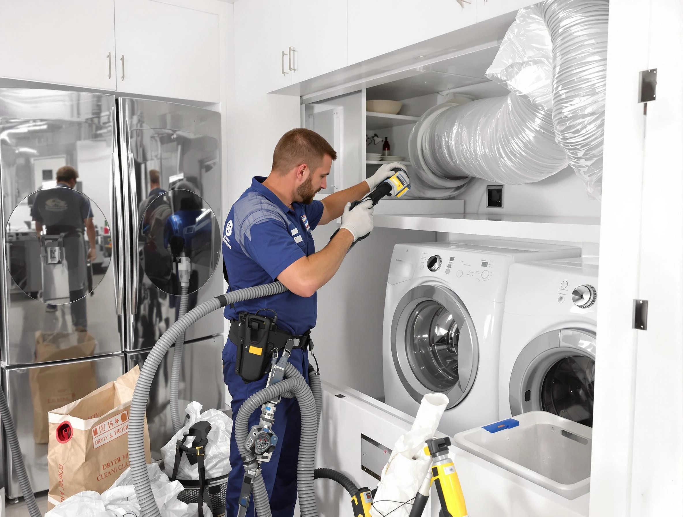 Professional duct cleaning by Santa Ana Dryer Vent Cleaning in Santa Ana